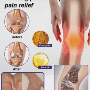 LOVILDS™ Turmeric & Emu Oil Arthritis Soothing Pain Relief Massage Gel 👨‍⚕️Australian Osteopathic Association （AOA）Approved