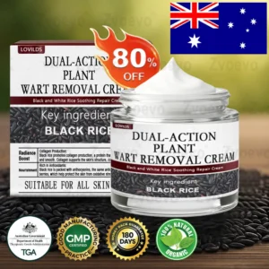 LOVILDS® Black Rice Skin Repair Essence Cream 👨⚕️ MHRA Certified (Removes warts and skin growths, improves keratin buildup and seborrheic dermatitis, follicular keratosis, skin cancer, and age spots)