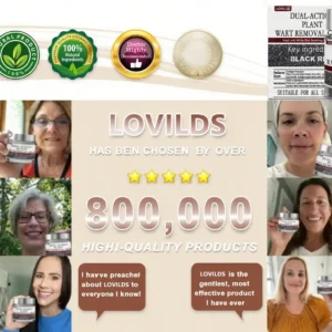 LOVILDS® Black Rice Skin Repair Essence Cream 👨⚕️ MHRA Certified (Removes warts and skin growths, improves keratin buildup and seborrheic dermatitis, follicular keratosis, skin cancer, and age spots)