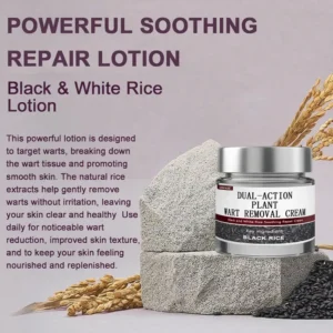 LOVILDS® Black Rice Skin Repair Essence Cream 👨⚕️ MHRA Certified (Removes warts and skin growths, improves keratin buildup and seborrheic dermatitis, follicular keratosis, skin cancer, and age spots)