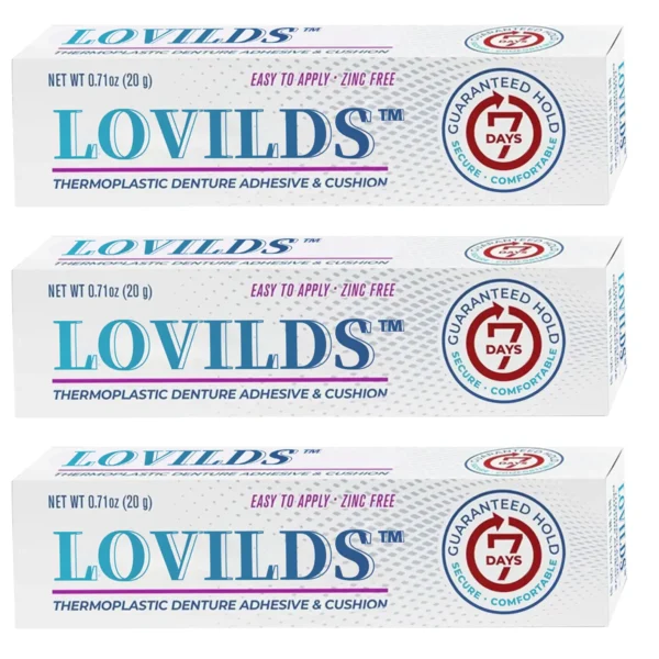 ✨✨[Official Brand Store]LOVILDS™- Thermoplastic Denture Adhesive & Cushion (20 grams)