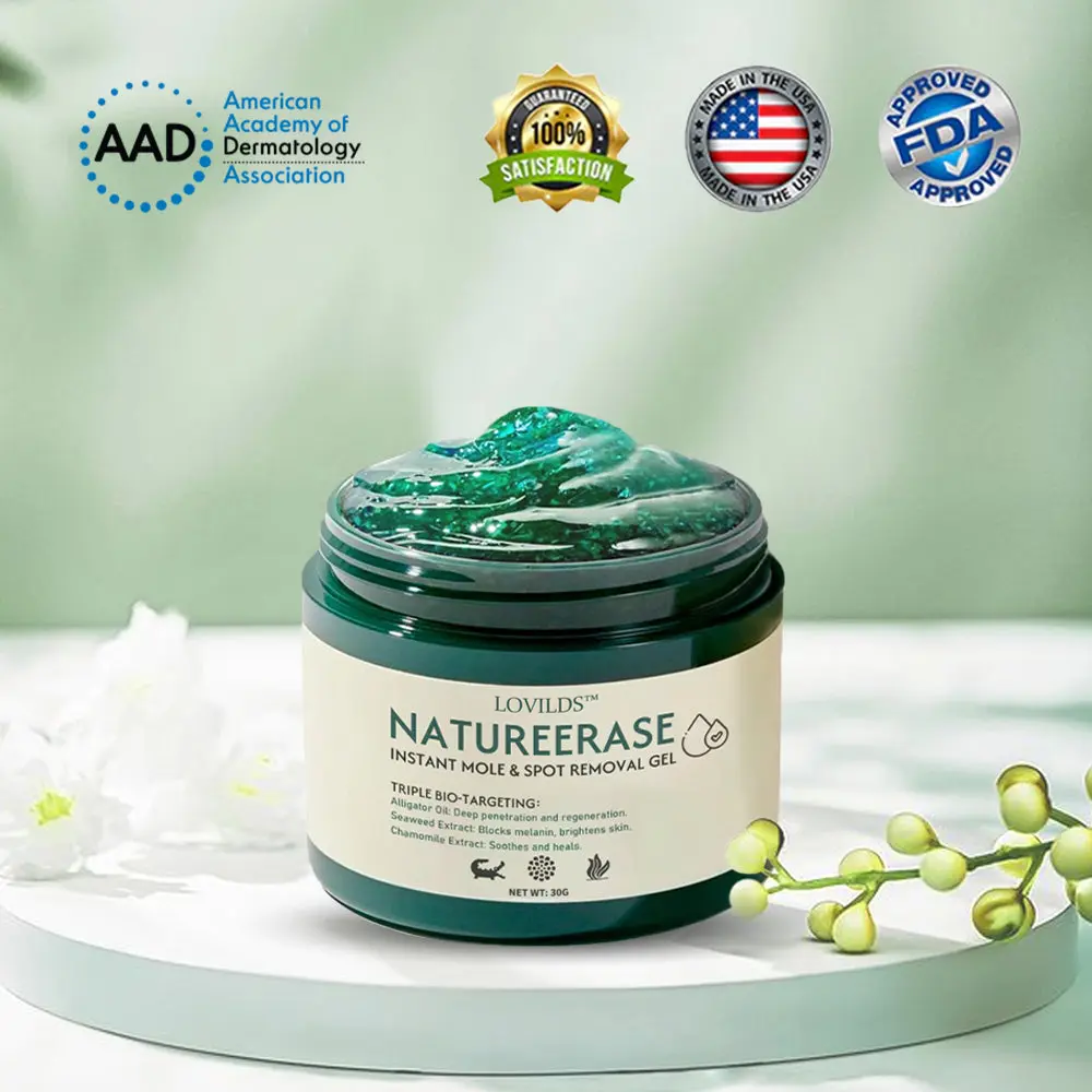 🔥(Official retail store) LOVILDS™ NatureErase Instant Mole & Spot Removal Gel