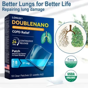 FDA Approved LOVILDS™ DoubleNano COPD Relief Patch (💝 Cough, wheezing, shortness of breath, sputum, stuffy nose, bronchitis, bronchitis, allergy symptoms, lung discomfort🫁)