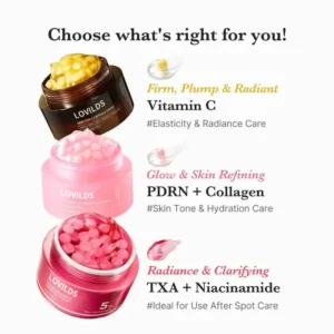 🔥🔥Final 6 hours 60% OFF:🌸LOVILDS™Mix & Match Boba Cream Set| Tiktok Viral Capsule Creams for Uneven Skin Tone, Glow Hydration, Korean Skincare, K-beauty