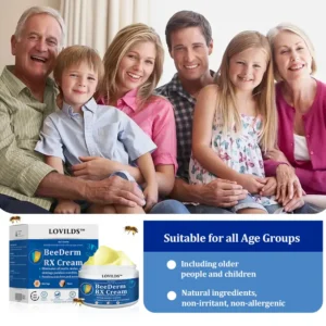 👩‍⚕️LOVILDS™ BeeDerm RX Cream, Painless, easy and gentle fix for warts, skin tags, lumps, infections, cysts and scars🎁