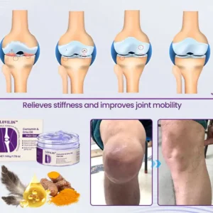 LOVILDS™ Curcumin & Emu Oil Pain Gel – 🌿 Expert-Approved Relief for Joint Pain & Mobility, Backed by US Osteopathic Specialists