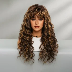 👑Newest Arrival 🔥Limited Time Only🔥 LOVILDS Effortless Shaggy Waves Big Hair Curly Hair Wig