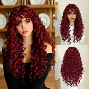 👑Newest Arrival 🔥Limited Time Only🔥 LOVILDS Effortless Shaggy Waves Big Hair Curly Hair Wig