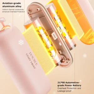 LOVILDS™ Magnetic Split Mini Portable Two-in-one hand warmer