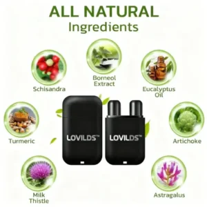 LOVILDS™ Vegan Liver Cleaning Nasal Herbal Box