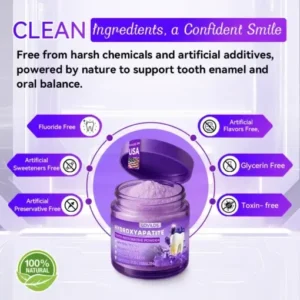 Lovilds® 𝐻𝑦𝑑𝑟𝑜𝑥𝑦𝑎𝑝𝑎𝑡𝑖𝑡𝑒 𝑇𝑜𝑜𝑡ℎ 𝑅𝑒𝑠𝑡𝑜𝑟𝑎𝑡𝑖𝑣𝑒 𝑃𝑜𝑤𝑑𝑒𝑟