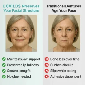 🌎Ends Today: 60% OFF! ⏰LOVILDS™ Medical Full Denture with Strong Suctiond🦷Obtain American Dental Association Certification