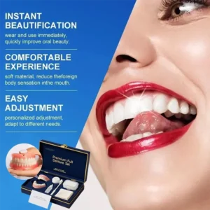 🌎Ends Today: 60% OFF! ⏰LOVILDS™ Medical Full Denture with Strong Suctiond🦷Obtain American Dental Association Certification