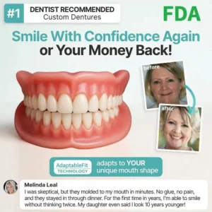 🌎Ends Today: 60% OFF! ⏰LOVILDS™ Medical Full Denture with Strong Suctiond🦷Obtain American Dental Association Certification