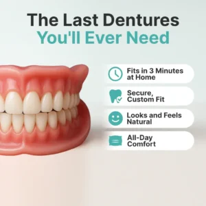 🌎Ends Today: 60% OFF! ⏰LOVILDS™ Medical Full Denture with Strong Suctiond🦷Obtain American Dental Association Certification